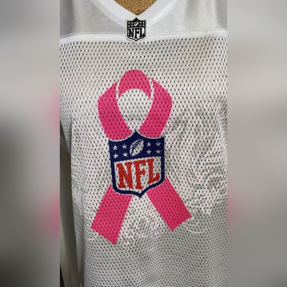 NWOT Reebok NFL pink ribbon GB  Packers jersey size M Rodgers 12 - Picture 4 of 11
